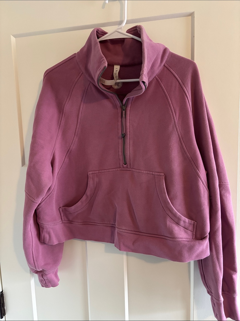 Lululemon oversized scuba half zip, m/l